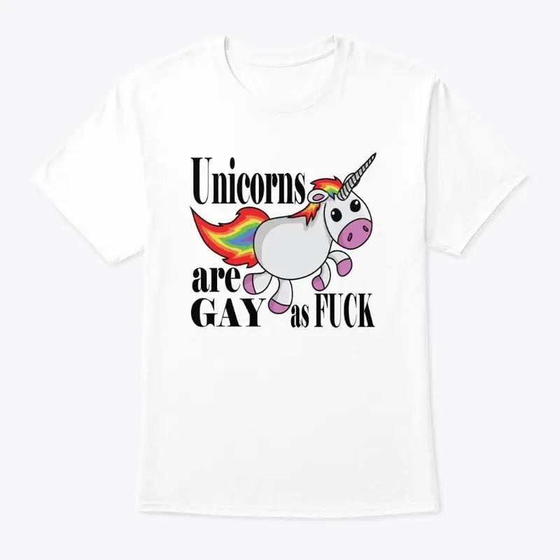 Unicorns are GAY as FUCK!!! FACT